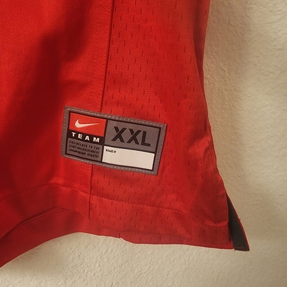 NWOT Nike Ohio State Buckeyes NCAA Football Team Jersey Mens XL & XXL - Picture 11 of 11